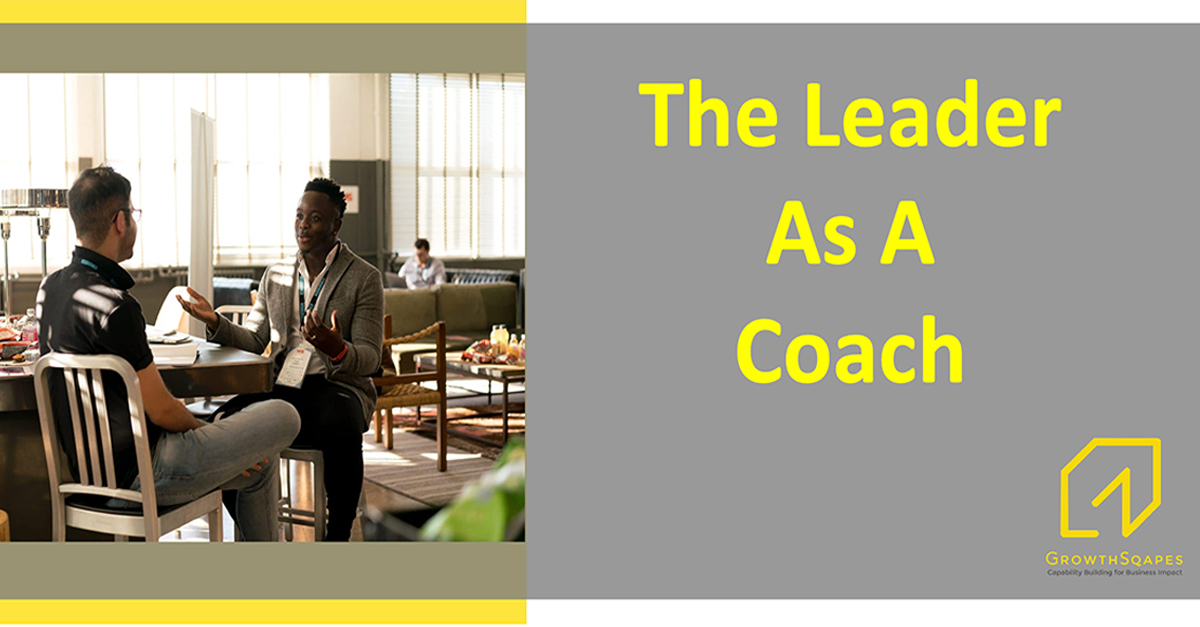 The Leader As a Coach