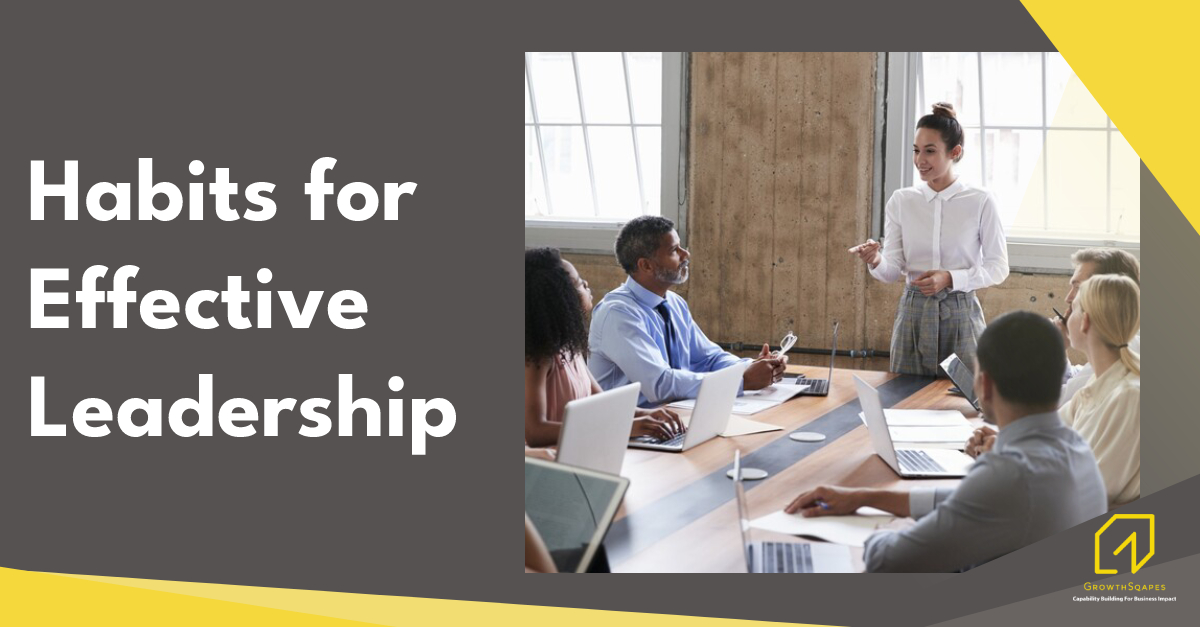 habits for effective leadership